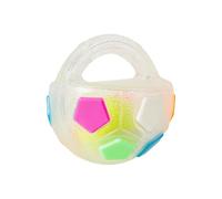 Pelota para perros - Pelota interactiva para masticar paara perros con chirriador, pelotas de goma resistentes y duraderas buscar | Trate las bolas dispensadoras y lamidas con Squeaker | paara jugar a