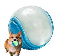 Pelota para Perros que en la Oscuridad - Interactivo de Goma que y Chirría | para Adiestramiento, Viajes, Playa, Piscina, Parque, Jardín, Interior y Exterior,para Playa, Piscina, Parque, Jardí