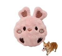 Pelota Para Perros: Que Rebota Colorida Con Forma De Conejito, Orbe Interactivo Para Masticar Cachorros, Juguete Duradero Resistente A Las Mordeduras Con Diseño Flotante | Ejercicio Entrenamien