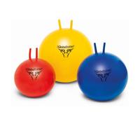 Pelota PEZZI GlobeTrotter Junior con asas, roja, 42 cm
