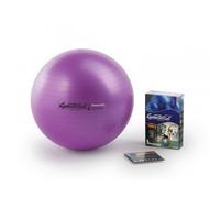 Pelota PEZZI GymBall MAX, morada, en caja, 65 cm