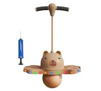 Pelota Que Rebota De Equilibrio - Saltador Super-Life De 25,59x14,56x6,3 Pulgadas Para Niños, Pelotas Que Rebotan Con Asas Con Luces O Sin Luces | Antideslizante De Dibujos Animados De
