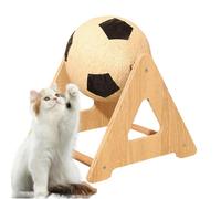 Pelota rascadora para gatos, juguete rascador de bolas para gatos, juego interactivo reutilizable resistente para gatitos de piso interior, fomenta el ejercicio para mantener entretenido en el hogar