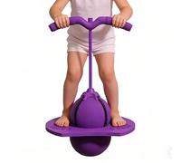 Pelota Saltarina de Equilibrio para Niños Antideslizante, Altura Ajustable,