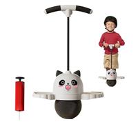 Pelota saltarina - Juegos de movimiento de 38 cm, entretenido juguete al aire libre, pelotas saltarinas de PP con asa para niños | Pelota ligera de Panda Fun Hoping con mango para salto de altura, jug