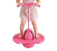 Pelota Saltarina para Niños - Antideslizante con Asa de Altura Regulable para Ejercicio Fitness,Pelota de Salto para Entrenamiento | Para Guardería, Preescolar, Educación Física, Clase