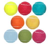 Pelotas agresivas para perros masticadores - Juguetes para la dentición de cachorros, juego de Pęlotas interactivas resistentes para buscar perros, pelotas de tenis para entrenamiento, ejercicio de ju