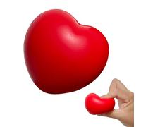 Pelotas antiestrés de ejercicio para las manos, bolas de estrés cardíaco, ejercicio de agarre de los dedos, ejercicio de mango, bola de masaje de dedos en forma de corazón para fortalecer