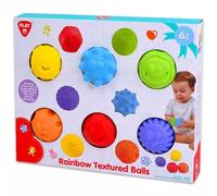Pelotas coloridas con diferentes texturas