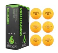 Pelotas de 3 estrellas - 6 pelotas profesionales de 3 estrellas amarillas o blancas para , pelotas de entrenamiento para mesa de pong, competiciones, así como juegos en interiores y
