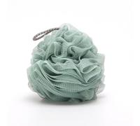 Pelotas de baño de malla suave exfoliante de baño esponja de masaje toalla exfoliante hidratante spa limpiador de piel claro verde claro