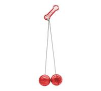 ＡＷＨＡＯ Pelotas de Columpio, Artículos para Actividades Al Aire Libre, Relleno para Bolsas de Regalos de Cumpleaños, Juguetes Ruidosos para Deportivos, Rojo 3,2 cm