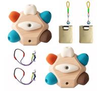 Pelotas de entrenamiento de escalada para fuerza y precisión, simulador de escalada en roca 3D hecho a mano, entrenador de agarre para entrenamiento de búlder y escalada