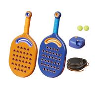 Pelotas de entrenamiento de tenis - Entrenador de entrenamiento en solitario con cuerda, herramienta de entrenamiento de práctica de tenis con cuerda elástica larga para principiantes