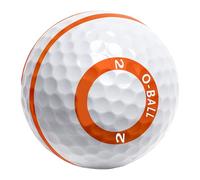 Pelotas de golf de alta visibilidad - pelotas de ejercicio con rayas naranjas, pelotas elásticas de entrenamiento | Equipo de entrenamiento de oscilación para hombres y mujeres, campo de golf
