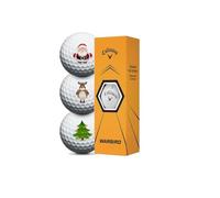 Pelotas de golf de Navidad Callaway Warbird, paquete de 3