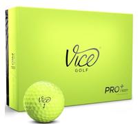 Pelotas de Golf de Vice Pro Plus (12 Unidades), Vice Pro Plus Golf Balls Lime, Verde Lima