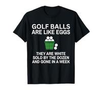Pelotas de Golf desaparecidas en una Semana Divertido Golfista Entusiasta del Golf Camiseta