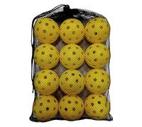Pelotas de golf para entrenamiento en el jardín, 12 piezas equipo de entrenamiento | Bolas ligeras cuevas con bolsa de red cordón - para interior y exterior patio casa escuela