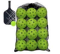 Pelotas de golf para entrenamiento en el jardín - 12 piezas equipo de pitching | Pelota de golf cable con flujo de aire con red con cordón, para casa, jardín, playa, interior y exterior