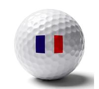 Pelotas De Golf Personalizadas E Impresas Divertidos Accesorios De Golfistas Con Pelotas De Práctica De Goma Con La Bandera Francesa Un Regalo Original Para Amantes Del Golfistas Papá Esposo E Hijos