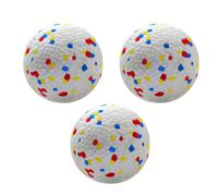 Pelotas de juguete para perros de 2.5 pulgadas, pelotas de tenis indestructibles para perros, paquete de 3 para masticadores agresivos, juguetes interactivos duraderos para perros grandes y medianos