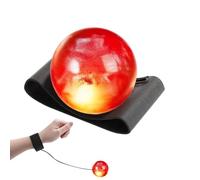Pelotas de Muñeca con Cuerda Entrenamiento Práctica Goma Rebote Fidget | Pelota Rebotadora con Correa de Muñeca para Deporte Interior Playa Fiesta Regalo Ejercicio Colegio Gimnasio Exterior