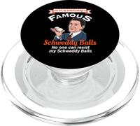 Pelotas de Schweddy Famosas Que Nadie Puede Resistir mis Bolas Schweddy PopSockets PopGrip para MagSafe