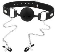 ̣ σ Pelotas De Silicona Para La Boca, Transpirables Con Clip, Ideales Para Juegos De Ejercicio De Dormitorio Interior, Regalos Para Hombres Y Mujeres.