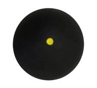 Pelotas de squash | Pelotas de raquetball de goma suave, amarillo único | Pelota de raqueta portátil, equipo de squash para un fácil control de la pelota, velocidad lenta