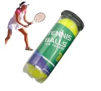 Pelotas de tenis a granel - pelotas de tenis de entrenamiento, pelotas de tenis para | Pelota de tenis flexible para mejorar las habilidades, pelotas de tenis de tamaño oficial, pelotas de tenis