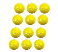 Pelotas de tenis de espuma, pelotas de entrenamiento de práctica suave de alta elasticidad para principiantes y adultos, equipo de tenis de espuma ligera para práctica deportiva en interiores y