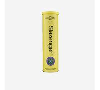 Pelotas de tenis Dunlop Slazenger Wimbledon all court tubo de 4 amarillo Talla única