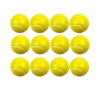 Pelotas de tenis, pelotas de tenis de espuma, herramienta de práctica para niños, diseño ligero y suave, material cómodo para el estrés, juegos deportivos, actividades escolares, 1.97 pulgadas, color