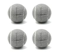 Pelotas de tenis precortadas para caminantes, 4 unidades, pelotas de tenis para patas de muebles y protección del suelo, almohadilla de fieltro resistente de larga duración, se adapta a la mayoría de