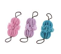 Pelotas exfoliantes para ducha de lufa (3 unidades)