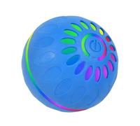 Pelotas interactivas para perros - Bola de movimiento de luz LED, juguete que rebota antiaburrimiento, suministros de entretenimiento para cachorros, razas medianas y grandes, para interiores y