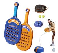 Pelotas para entrenador de Tenis, pelotas de entrenamiento de Tenis | Pelota de Tenis Solo con Cuerda - Cuerda elástica larga, equipo de práctica de tenis portátil para, principiantes e