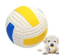 Pelotas para Perros chirriantes interactives, Pelota irrompible para Perros, los Cachorros mastican el balón de fútbol para Perros Juguete - Balón de fútbol Interactive Que rebota, Bolas para