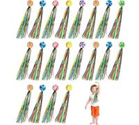 Pelotas Saltarinas, 20 Piezas Pelotas De Rebote De Goma, Pelotas De Goma De Juguete con Cinta Color, Pelotas Saltarinas para Niños, Pelota Saltarina con Cinta,para Niños, Regalos De Cumpleaños