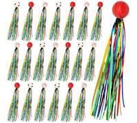 Pelotas Saltarinas para Niños, 20 Piezas Pelotas Saltarinas, Pelotas de Goma de Juguete con Cinta Color, Pelota Saltarina, para Bolsas Regalos, Fiesta Infantil y Cumpleaños