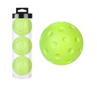 Pelotas silenciosas para pickleball, pelotas de pickleball de espuma para uso en interiores | Bolas de pickleball que salta silenciosas, ejercicios de pickleball de calentamiento bonito, suave y hueco