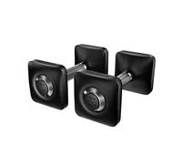 Peloton Mancuernas | Par de pesas de hierro fundido de diseño ergonómico con revestimiento de uretano y agarre antideslizante, disponible en juego de dos