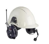 Peltor 3M Peltor Litecom Plus - Sujeción Casco Protector auditivo con Walkie Talkie PMR446 para comunicaciones en ambientes muy ruidosos