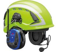 Peltor 3M WS ALERT XPI MRX21A3WS6 auricular con micrófono de protección auditiva 30 dB 1 pieza(s), negro, azul, L