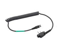 Peltor Cable 3M Peltor FLX2-64, conexión Icom Cable Peltor FLX2 con cable trenzado para la serie de radio ICOM F