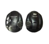 Peltor Cascos negros para Peltor Sporttac Cascos negros de reemplazo para auriculares antirruido Peltor Sporttac