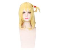 Peluca amarilla LoveLive Sunshine Mari Ohara con trenza Cosplay disfraz Love Live pelo sintético resistente al calor pelucas de mujer