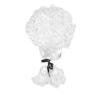 Peluca Blanca De 1 Pieza, Peluca De Juez Clásica, Accesorio De Peluca De Juez De Cosplay, Pelo Rizado De Abogado, Peluca De Disfraz De Fiesta