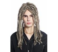 Peluca Carnaval Hombres Mujeres Rasta Rastas Rubio Mix Hippie CW-015